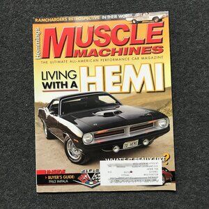 Hemmings Muscle Machines November 2009 Hemi Ramchargers 1968 AMX-R